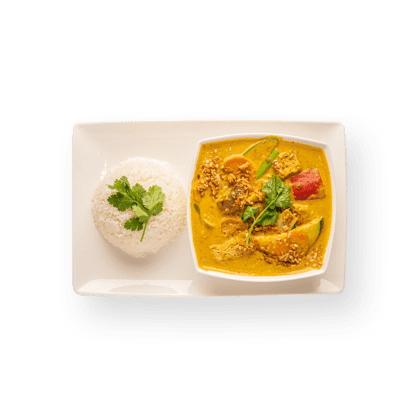 Classic curry tofu